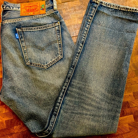 Levi's Other - Levi’s x Super Mario 501’s 34x32 - slightly distressed